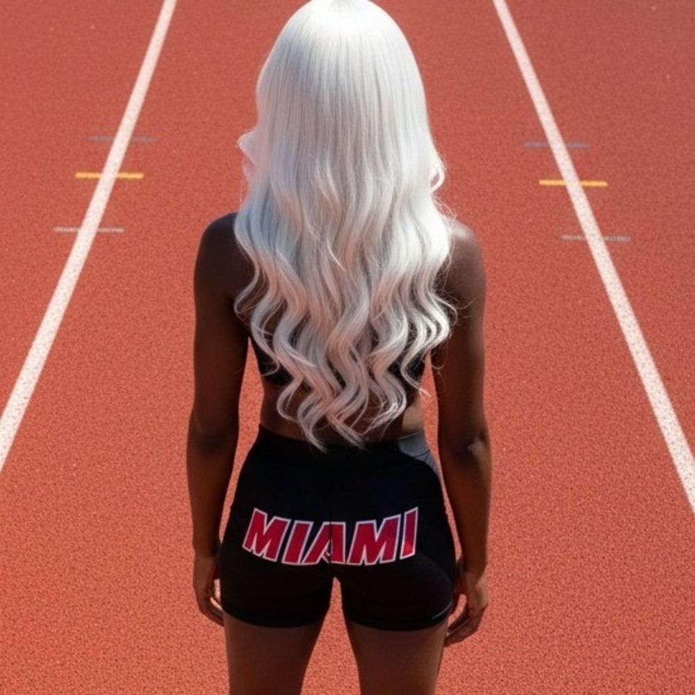 Ultra Game NBA Miami Heat‎ Black Athletic Shorts Womens Medium Basketball NWT